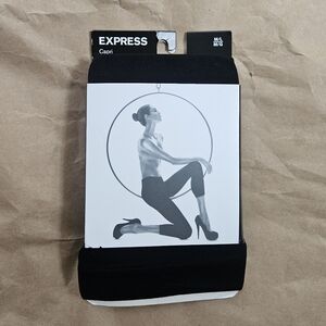 Express Black Capri Leggings
